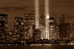 Free Picture of Sepia and Horizontal Image of the Tribute in Light Memorial