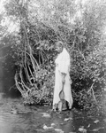Free Picture of Arikara Indian Woman on a River’s Shore