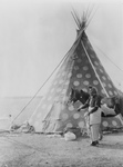 Free Picture of Spotted Blackfoot Indian Tipi