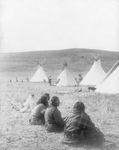 Free Picture of Indians and Tipis at Camp Gossips