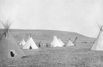 Free Picture of Atsina Camp With Tipis