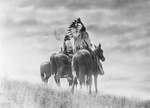 Free Picture of Cheyenne Native American Warriors on Horses