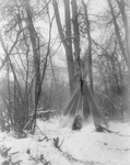 Free Picture of Tipi in Winter