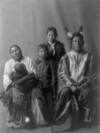 Free Picture of Hidatsa Indian Man Called Good Bear With His Fami
