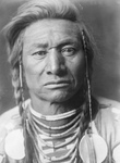Free Picture of Crow Indian Man Called Chief Child
