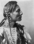 Free Picture of Mandan Native American Man With Braids, Spotted Bull