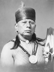 Free Picture of Osage Native American Chief Called Bacon Rind