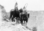 Free Picture of Two Crow Indians, Packs The Hat and Which Way
