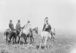 Free Picture of Apsaroke Indian Chief and Staff