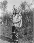Free Picture of Hidatsa Indian Named Long Time Dog