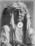 Free Picture of Crow Indian Man, Bear Cut Ear