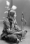 Free Picture of William Frog, Sioux, Sitting Cross Legged