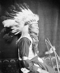 Free Picture of Sioux Indian Man, Chief Lone Bear