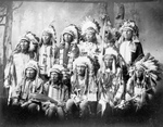 Free Picture of Stock Image: Little Wound and Other Sioux Chiefs