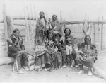 Free Picture of Stock Image: Sioux Indian Family
