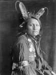 Free Picture of Stock Image: Sioux Native America Man by the Name of Charging Th