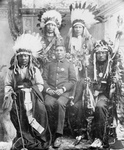 Free Picture of Stock Image: Capt. Geo Sword With Buffalo Bill’s Indians