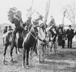 Free Picture of Stock Image: Sioux Indians and Horses