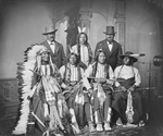 Free Picture of Stock Image: 7 Sioux Indian Men