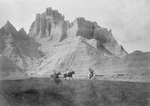 Free Picture of Sioux Indians Entering the Bad Lands