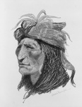 Free Picture of Portrait of a Creek Native American