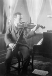 Free Picture of Bronislaw Huberman Playing the Violin