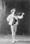 Free Picture of Boy Playing a Violin