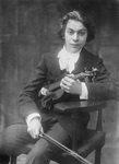 Free Picture of Eddie Brown Holding a Violin
