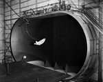Free Picture of HL-10 in Wind Tunnel