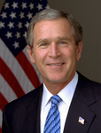 Free Picture of Portrait of George W Bush