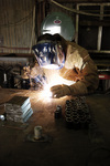 Free Picture of USAF Tech. Sgt. John Gallup Welding