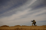 Free Picture of US Army Soldier on Patrol