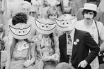 Free Picture of Jimmy Carter Smile Masks