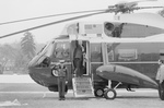 Free Picture of Jimmy Carter Boarding Marine One and Waving Goodbye