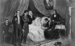 Free Picture of Death of William Henry Harrison