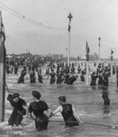 Free Picture of Swimmers, Coney Island