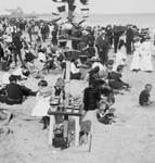 Free Picture of People on the Beach at Coney Island