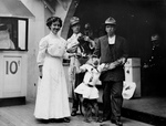 Free Picture of Family With Monkey, Coney Island