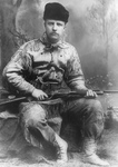 Free Picture of Theodore Roosevelt Holding a Rifle