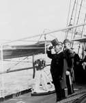 Free Picture of Theodore Roosevelt on a Ship