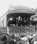 Free Picture of President Roosevelt Speaking From Train