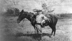 Free Picture of Theodore Roosevelt Beside a Horse