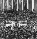 Free Picture of Roosevelt During Inaugural Address