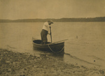 Free Picture of Roosevelt in a Rowboat