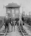 Free Picture of Theodore Roosevelt on Train Tracks