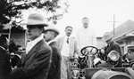 Free Picture of Theodore Roosevelt in Car