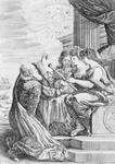 Free Picture of Galileo and Women With Telescope