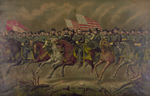 Free Picture of Grant and Generals on Horses