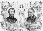 Free Picture of Ulysses S. Grant and Winfield Scott