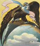 Free Picture of Bald Eagle on the Globe